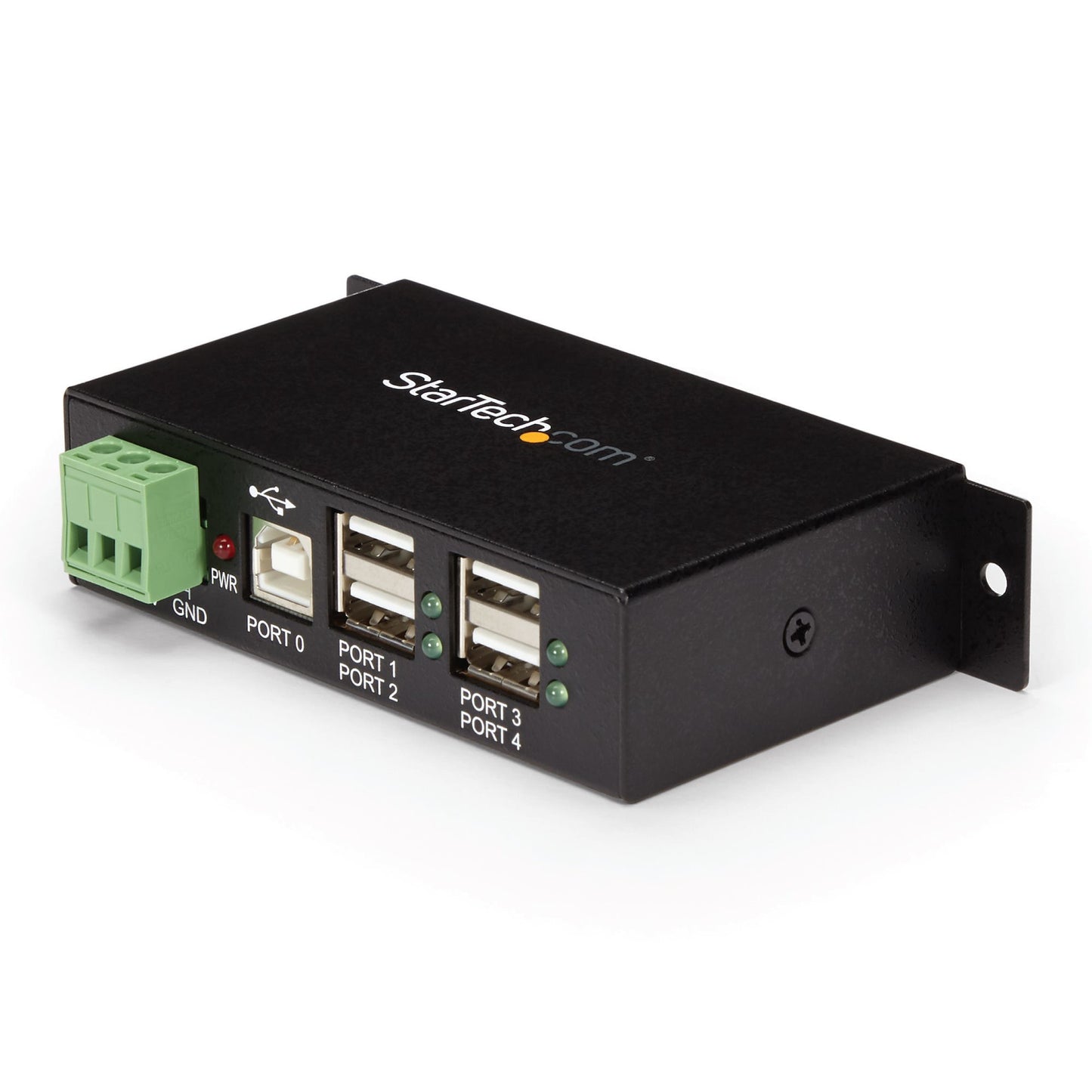 StarTech.com - Hub Industrial de 4 Puertos USB 2.0 con Protección Antiestática ESD