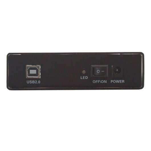 Unykach LOK 0.2 Caja Externa 3,5" USB 2.0 - Interruptor On/Off - Fabricada en Aluminio - Color Negro 1 pieza(s)