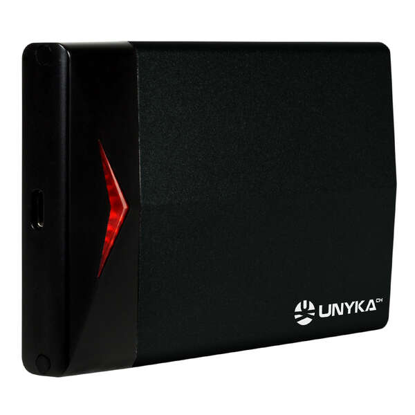 UNYKAch - UK 25303 Caja de disco duro (HDD) Negro 2.5"