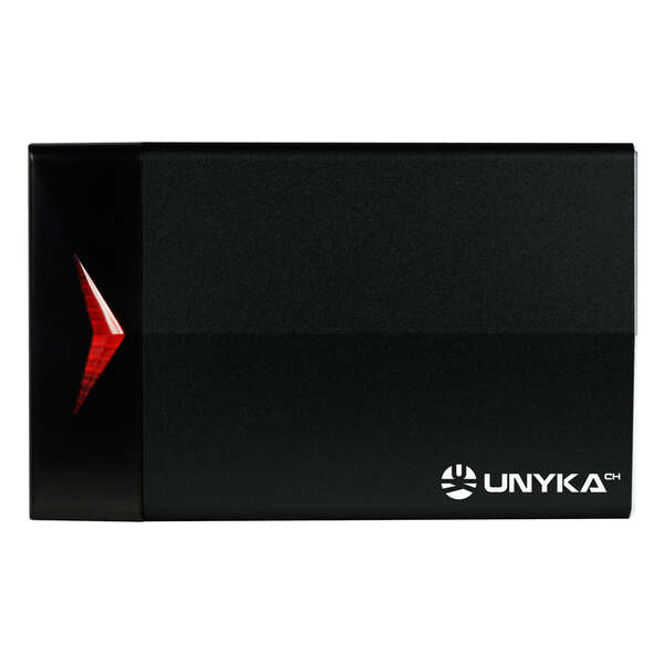 UNYKAch - UK 25303 Caja de disco duro (HDD) Negro 2.5"