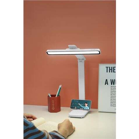 XO Lampara LED con Bateria - 3 Temperaturas de Luz - Plegable - Color Blanco 1 pieza(s)