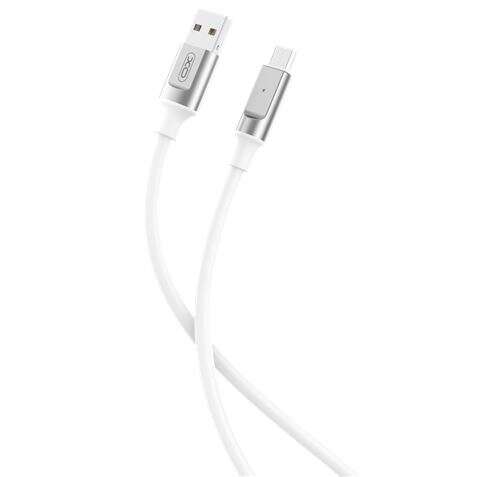 XO Cable NB251 Carga Rapida USB - Micro USB - 6A - 1m - Color Blanco 1 pieza(s)