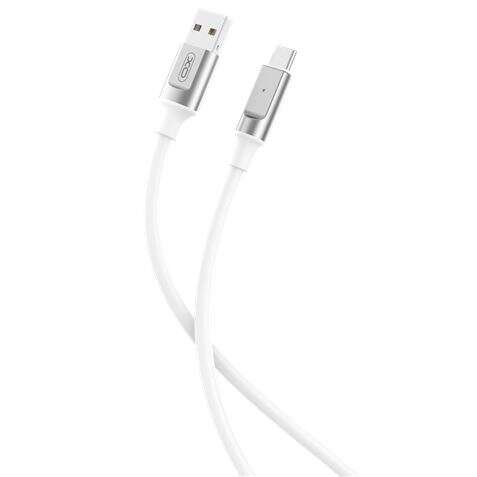 XO Cable NB251 Carga Rapida USB - Tipo C - 6A - 1m - Color Blanco 1 pieza(s)