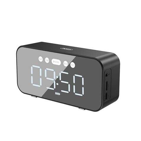 XO Altavoz Bluetooth Mirror Clock F41 - Color Negro 1 pieza(s)