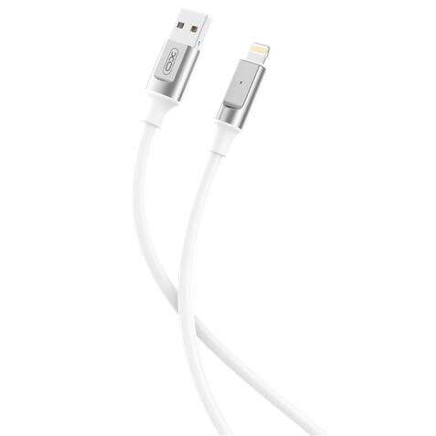 XO Cable NB251 Carga Rapida USB - Lightning - 6A - 1m - Color Blanco 1 pieza(s)