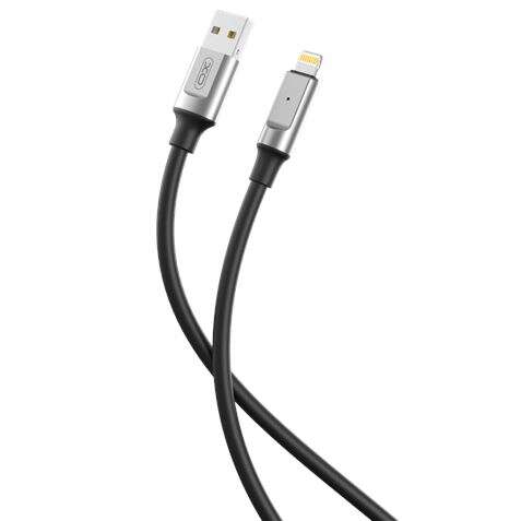 XO Cable NB251 Carga Rapida USB - Lightning - 6A - 1m - Color Negro 1 pieza(s)