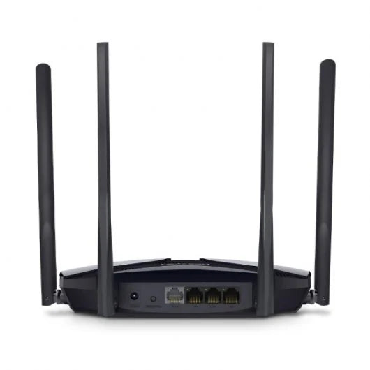 Mercusys - MR80X router inalámbrico Gigabit Ethernet Doble banda (2 4 GHz / 5 GHz) Negro