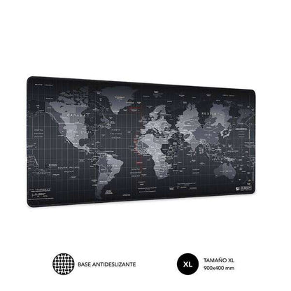 SUBBLIM - Alfombrilla Ratón World XL Mouse Pad