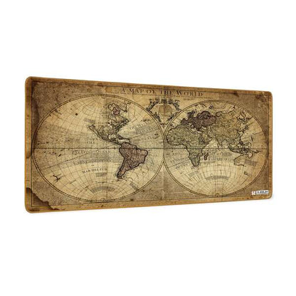 SUBBLIM - Alfombrilla Ratón Vintage World XL Mouse Pad 900x400x3