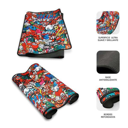 SUBBLIM - Alfombrilla Ratón Graffiti XL Mouse Pad