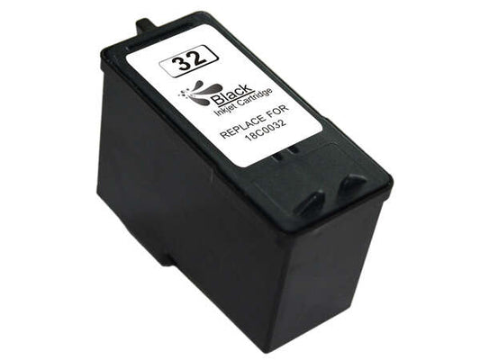 Lexmark 32 Negro Cartucho de Tinta Generico - Reemplaza 18CX032E Tintasmurcia.com