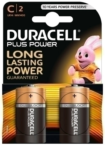 Duracell - PILAS DURACELL C PLUS (MN1400-LR14) B/2