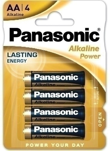 Panasonic - PILAS PANASONIC ALKALINE AA LR06 B/4