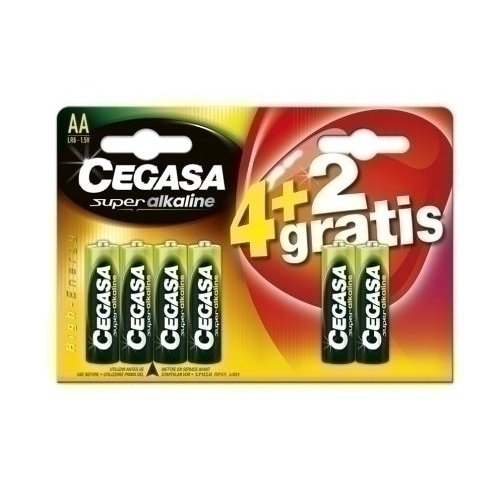 Cegasa - PILAS CEGASA AA PLUS (MN1500-LR06) B/6