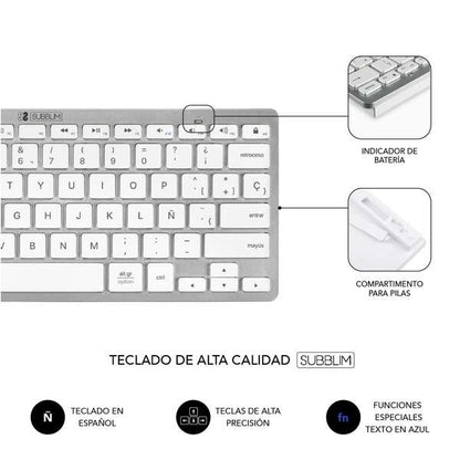 SUBBLIM - SUBKBC-OCO010 teclado