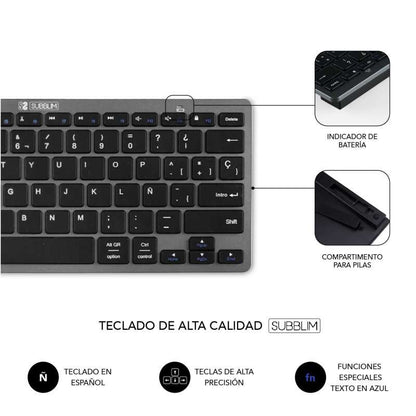 SUBBLIM - SUBKBC-OCO020 teclado