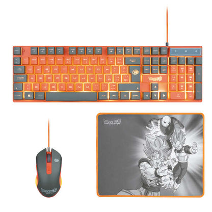 Blade - PACK GAMING DRAGON BALL SUPER  PERP KEYBOARD+MOUSEPAD+MOUSE