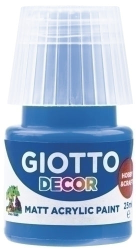 Giotto - PINTURA ACRIL.GIOTTO 25 ml AZUL COBALTO - Pack de 6 unidades