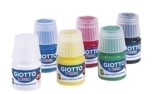 Giotto - PINTURA ACRIL.GIOTTO 25 ml SURTIDO E.6