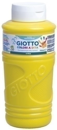 Giotto - PINTURA DEDOS GIOTTO 750 ml AMARILLO