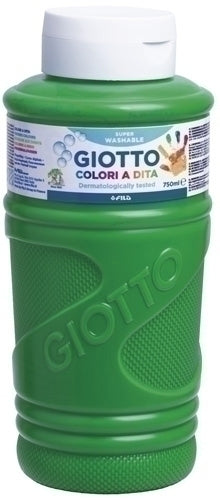 Giotto - PINTURA DEDOS GIOTTO 750 ml VERDE