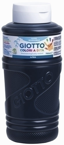 Giotto - PINTURA DEDOS GIOTTO 750 ml NEGRO