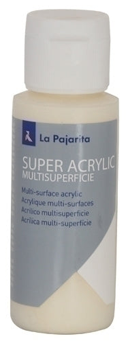 La Pajarita - PINTURA ACRIL.PAJARITA 60 ml MARFIL A-02 - Pack de 6 unidades