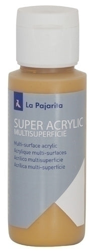 La Pajarita - PINTURA ACRIL.PAJARITA 60 ml OCRE A-06 - Pack de 6 unidades