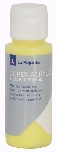 La Pajarita - PINTURA ACRIL.PAJARITA 60 ml AM.LIM A-03 - Pack de 6 unidades