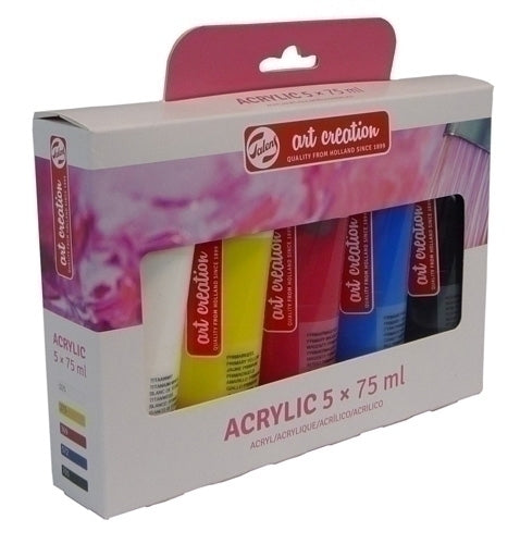 Talens - PINTURA ACRIL.TALENS 75 ml SET 5