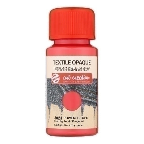 Talens - PINTURA TELA TALENS OPACA 50ml ROJO