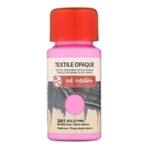 Talens - PINTURA TELA TALENS OPACA 50ml ROSA