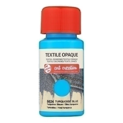 Talens - PINTURA TELA TALENS OPACA 50ml TURQUESA