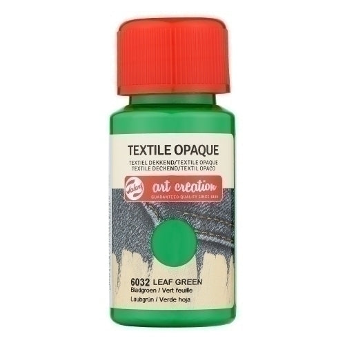 Talens - PINTURA TELA TALENS OPACA 50ml VERDE HOJ