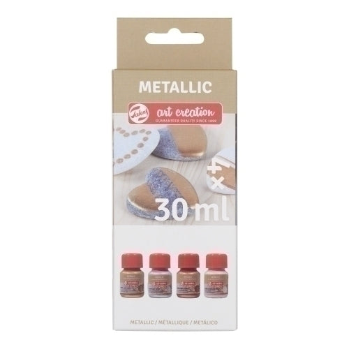 Talens - PINTURA ACRIL.TALENS 30 ml METALICO S/4