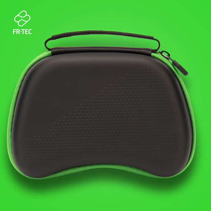 FR-TEC Estuche para Mando Xbox Series X - Resistente y Ligero - Diseño Xbox Series - Tirador de Cremallera - Asa de Goma - Material Interior Super Adaptative Memory Foam - Proteccion contra Golpes - Color Negro 1 pieza(s)