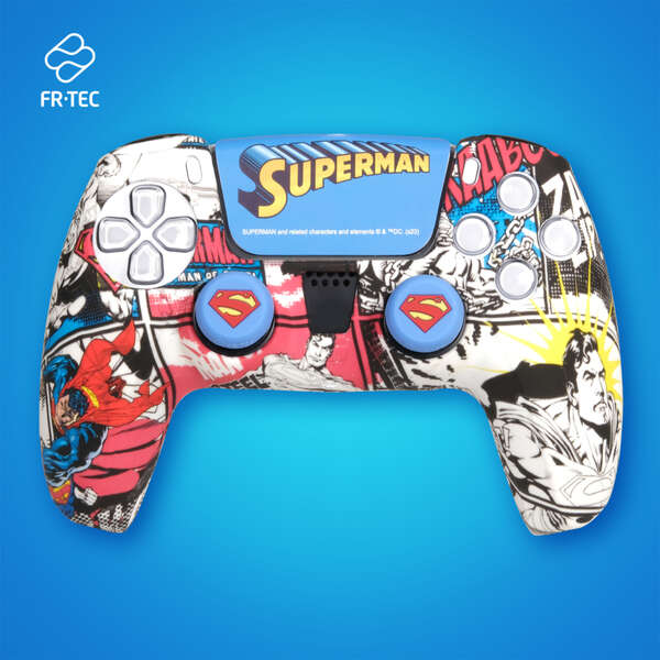 Blade - PS5 DC CUSTOM SUPERMAN FR-TEC  WRLS KIT/SILICONA/GRIPS/STICKER PS5