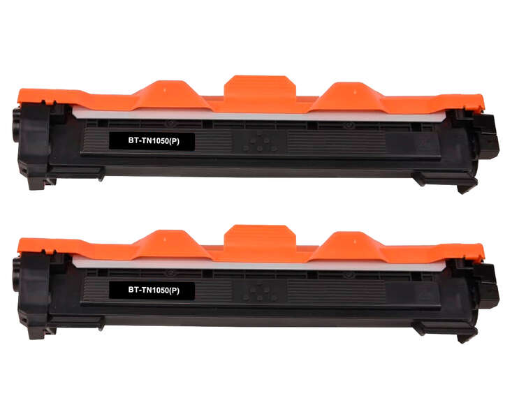 Brother TN1050 Negro Pack de 2 Cartuchos de Toner Genericos Tintasmurcia.com