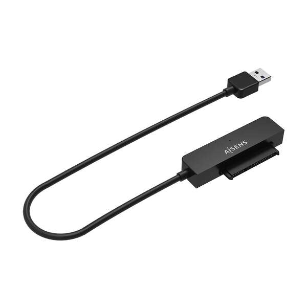 Aisens Adaptador ASE-25A03B SATA a USB-A USB 3.0/USB3.1 Gen1 para Discos Duros 2.5" - Color Negro 1 pieza(s)