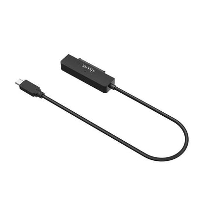 AISENS - Adaptador SATA a USB-C USB3.0/USB3.1 Gen1 para Discos Duros 2.5?  Negro