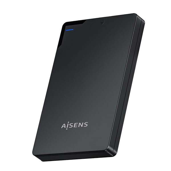 AISENS - Caja Externa 2 5? 9.5mm SATA a USB 3.0/USB3.1 Gen1  Negra