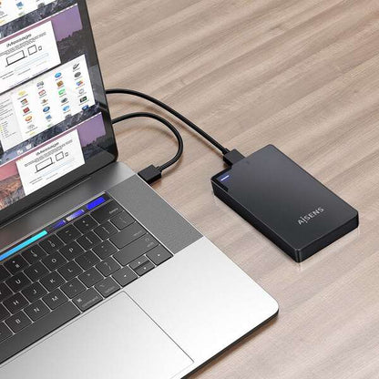 AISENS - Caja Externa 2 5? 9.5mm SATA a USB 3.0/USB3.1 Gen1  Negra