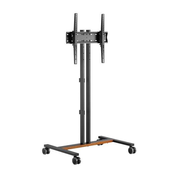 AISENS - Soporte de Suelo ECO con Rueda para Monitor/Tv 35Kg de 32-55  Negro