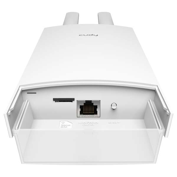 Cudy LT500 Outdoor Router WiFi 4G Cat 4 AC1200 Doble Banda - 1x Puerto Lan 10/100Mbps - 2 Antenas Externas 1 pieza(s)