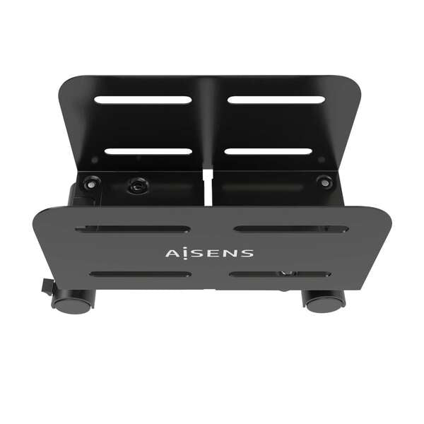 Aisens Soporte Metalico Ajustable de Suelo para CPU - Color Negro 1 pieza(s)