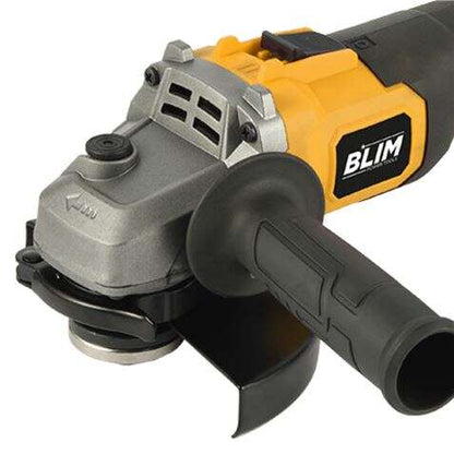 Blim Radial 115mm S/Carbones 20V - Bateria 4Ah - Velocidad Variable - Maletin de Transporte - Color Amarillo 1 pieza(s)