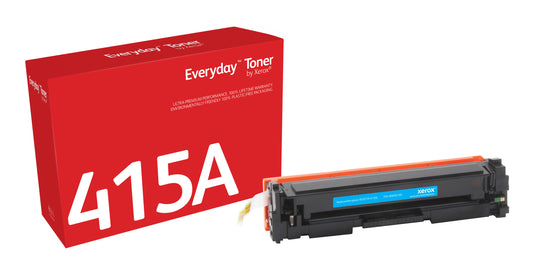 Everyday El tóner ™ Cian de Xerox es compatible con HP 415A (W2031A), Capacidad estándar