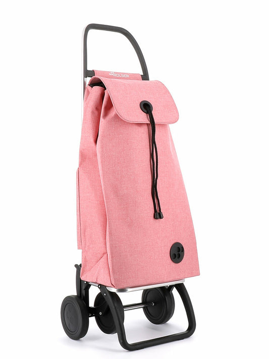 Rolser - I-Max Tweed Coral Bolsa para carrito de la compra