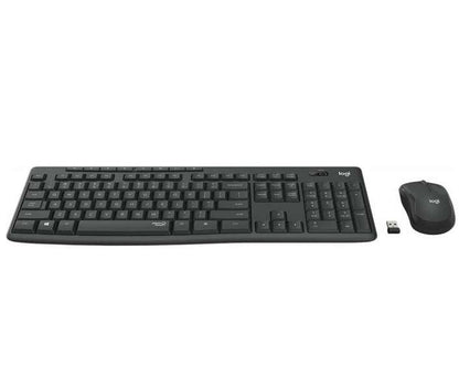 Logitech MK295 Pack Inalambrico Teclado (Portugues) + Raton 1000dpi 3 Botones - Teclas y Botones Silenciosos - Uso Ambidiestro - Color Negro 1 pieza(s)