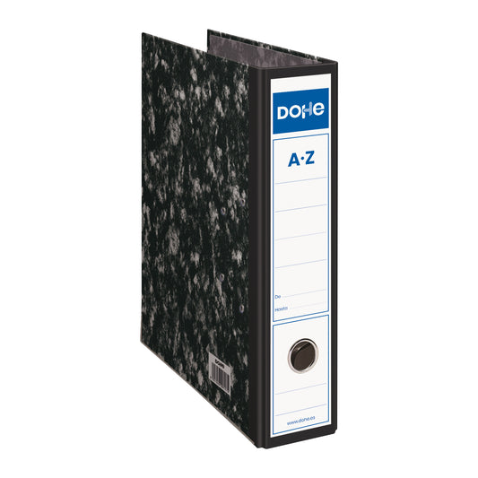 DOHE - 09116 caja archivador Negro Cartón  Metal Pack 20 Unid